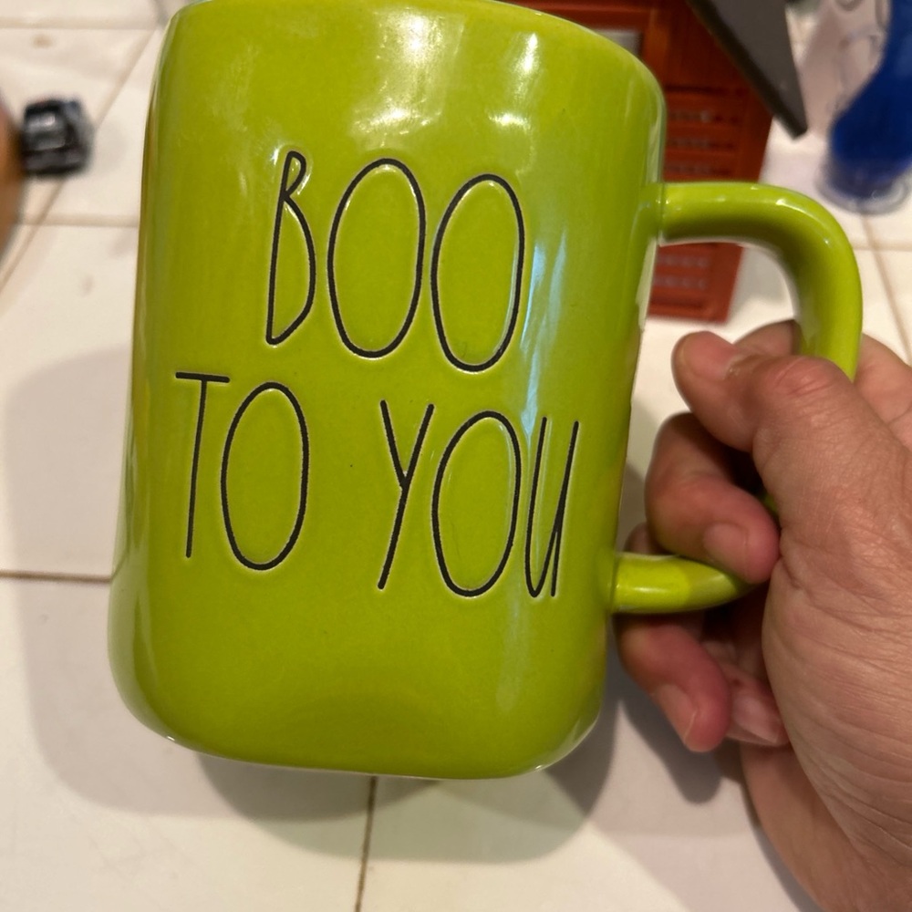 Green Halloween Mug